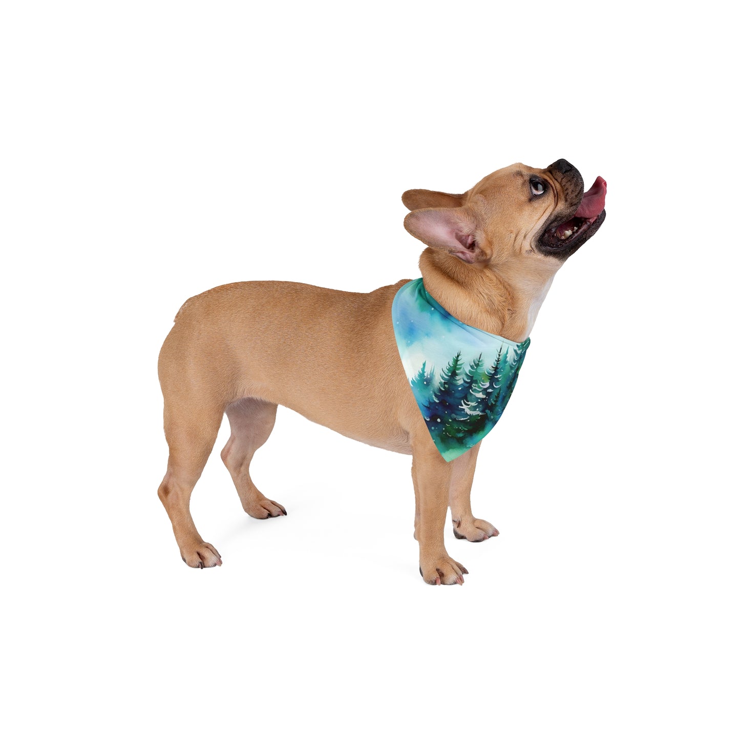 Misty Christmas Winter Dog Bandana - Adorable Pet Accessory