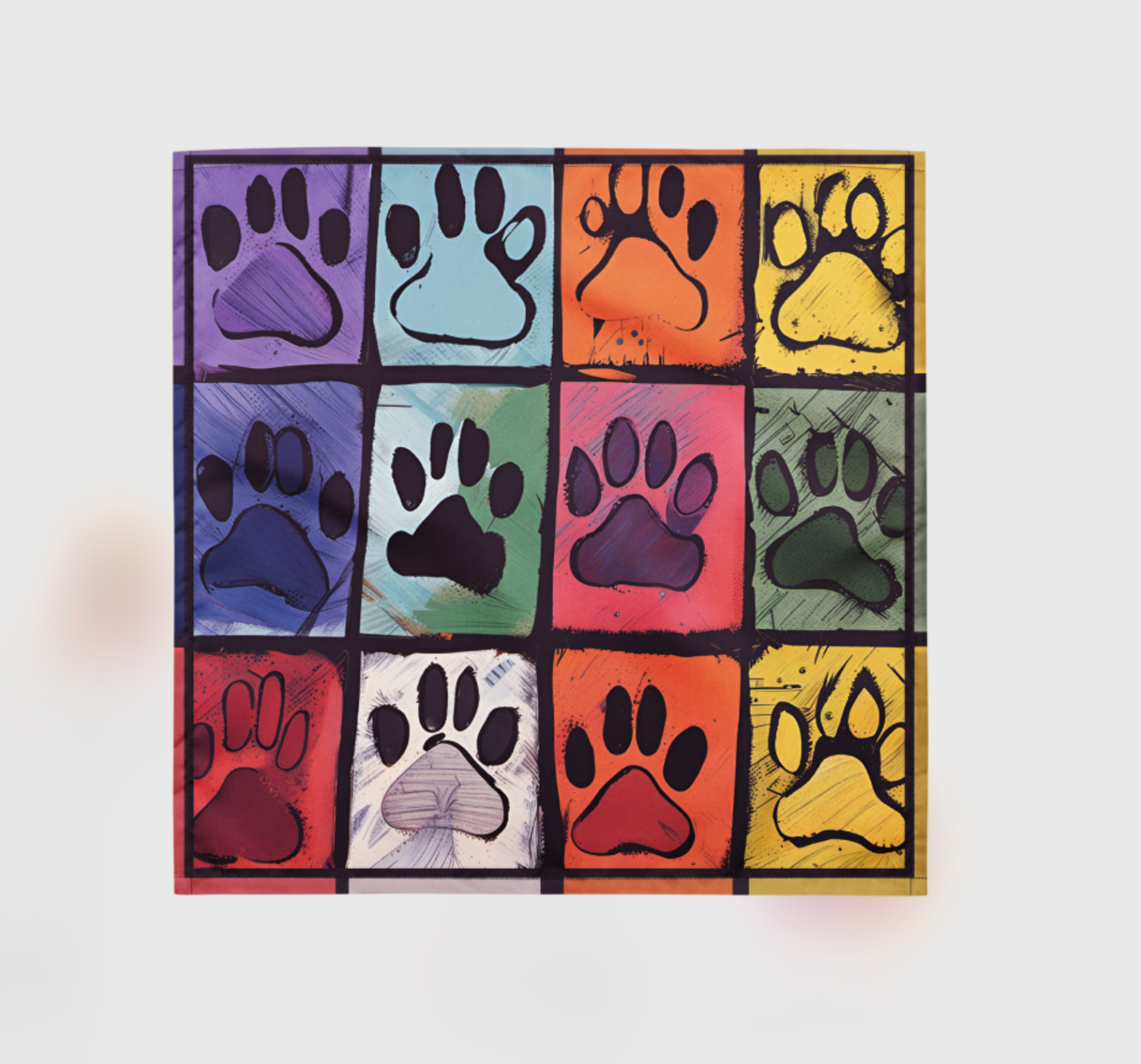 Paw Print Stylish Pet Banada