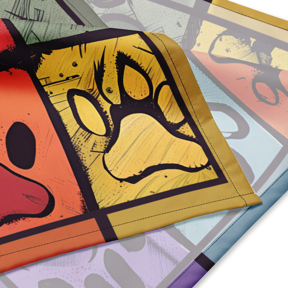 Paw Print Stylish Pet Banada