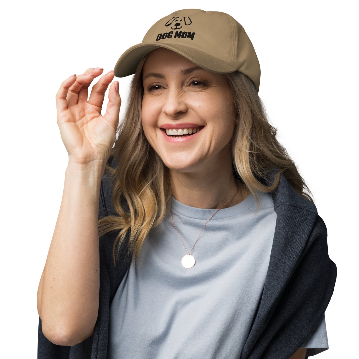 Dog Mom Embroidery Baseball Cap for Women