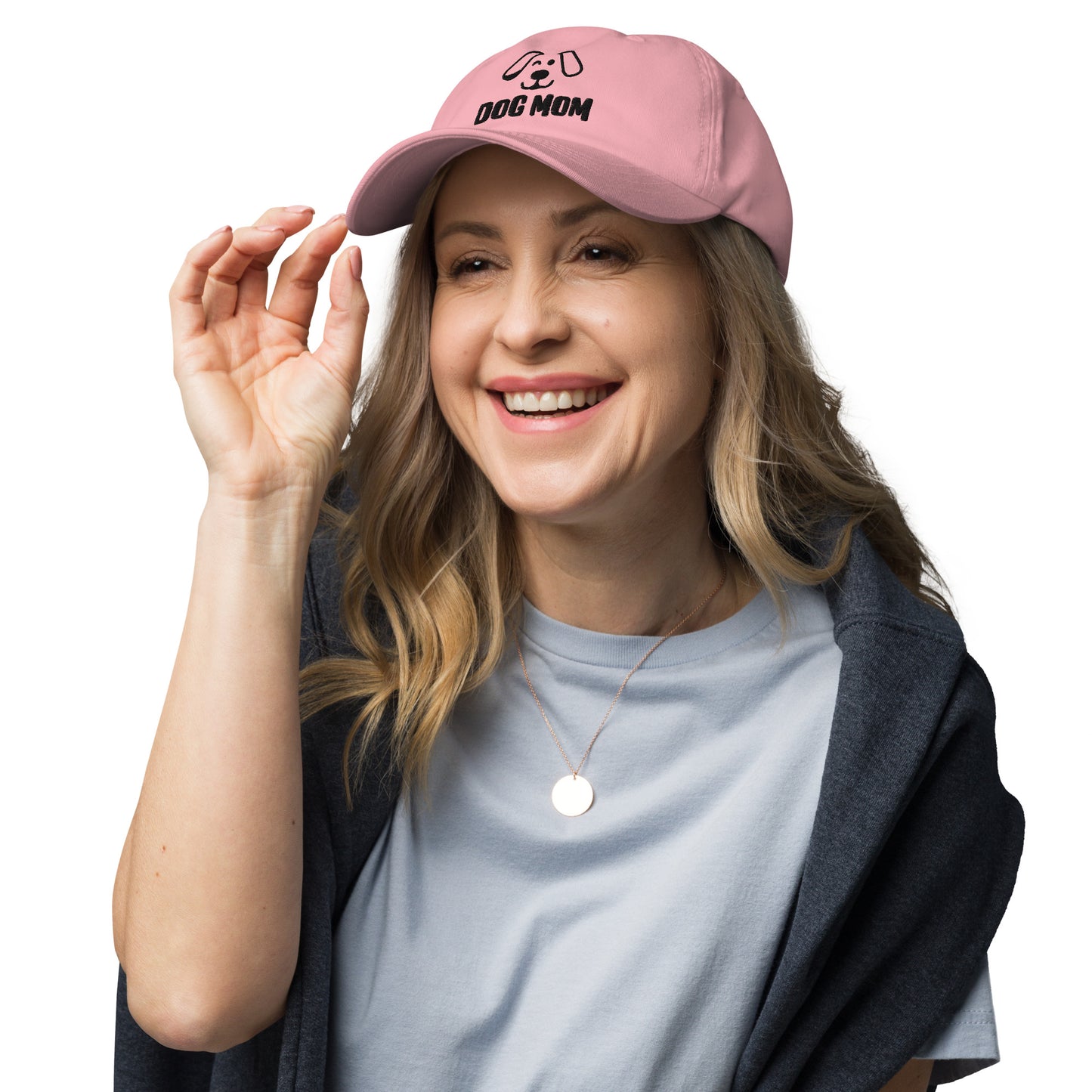 Dog Mom Embroidery Baseball Cap for Women