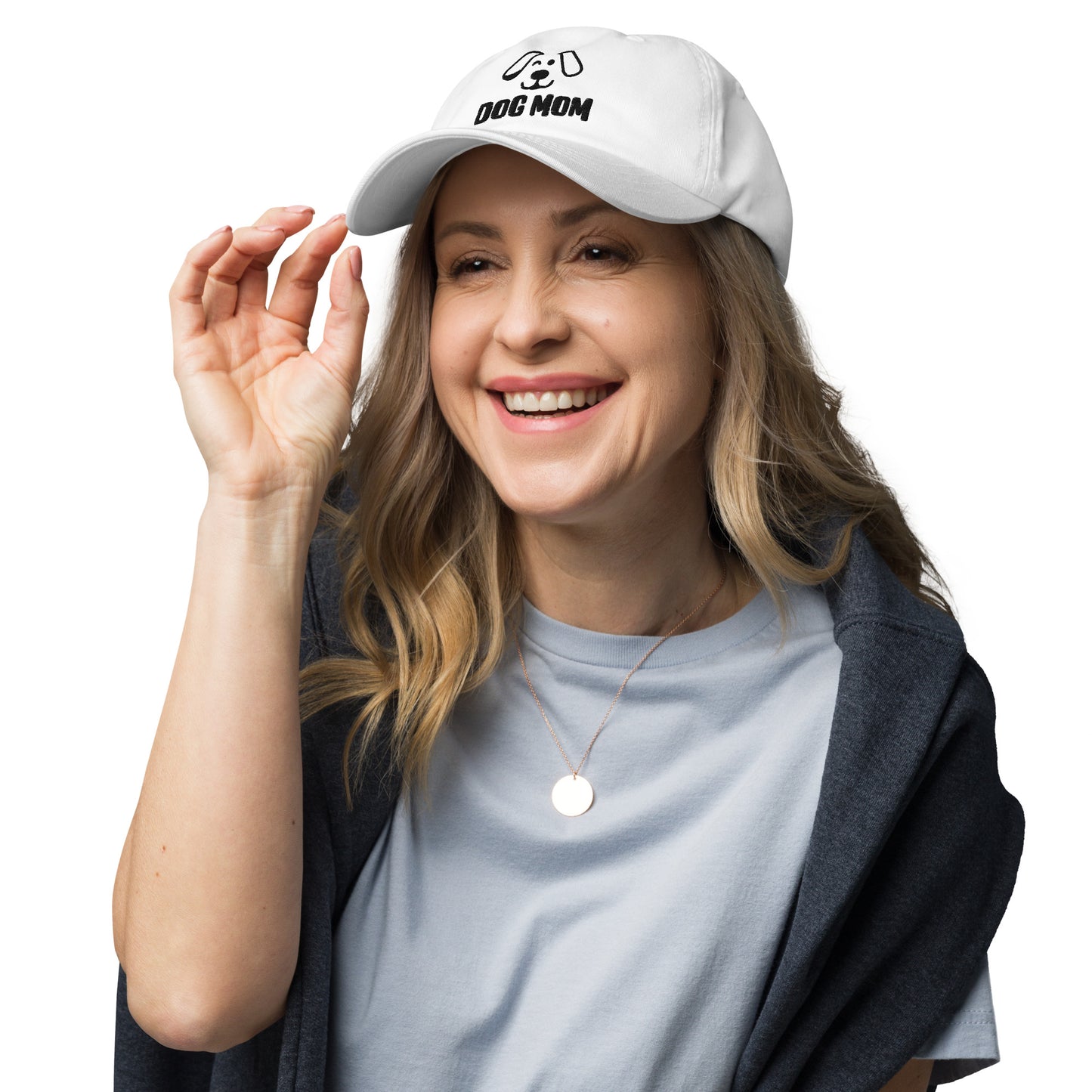Dog Mom Embroidery Baseball Cap for Women