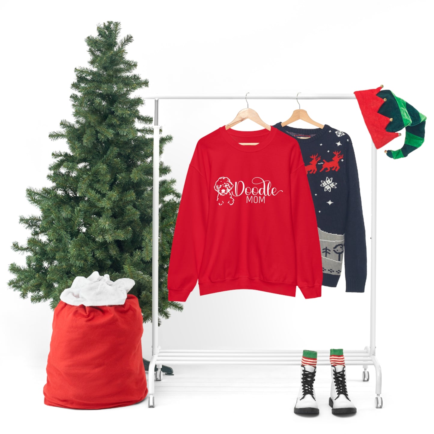Doodle Mom Unisex Heavy Blend™ Crewneck Sweatshirt