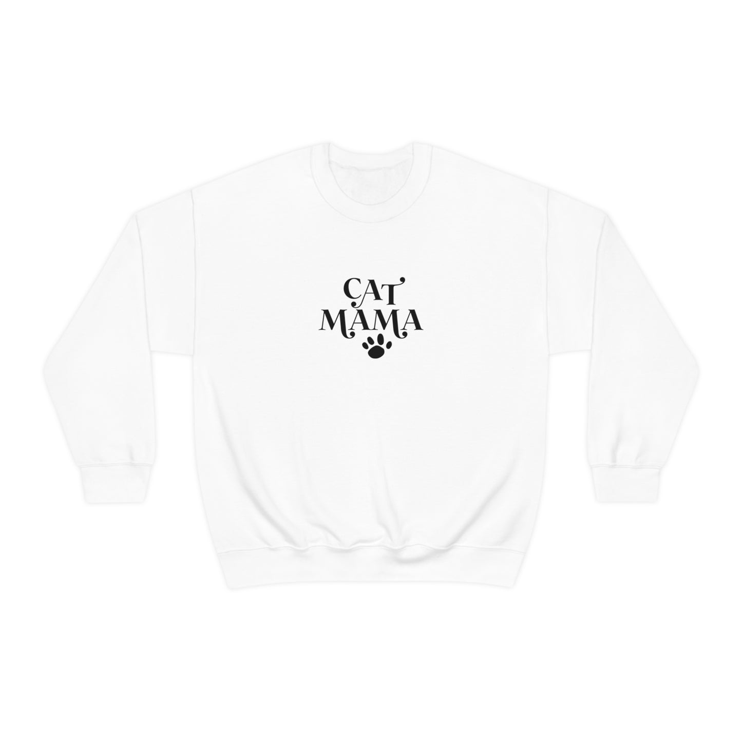 Cat Mama Unisex Heavy Blend™ Crewneck Sweatshirt