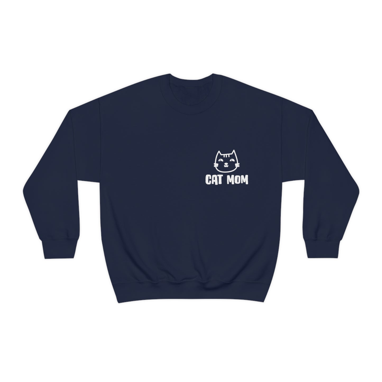 Cat Mom Unisex Heavy Blend™ Crewneck Sweatshirt