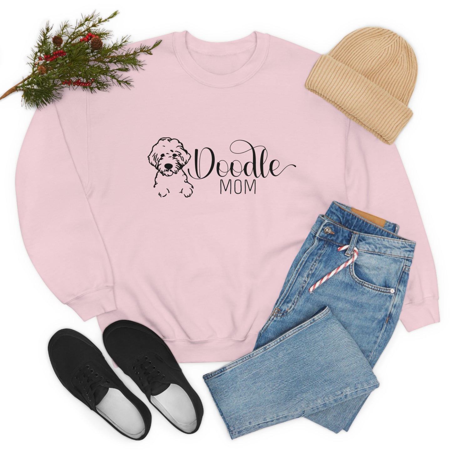 Doodle Mom Unisex Heavy Blend™ Crewneck Sweatshirt