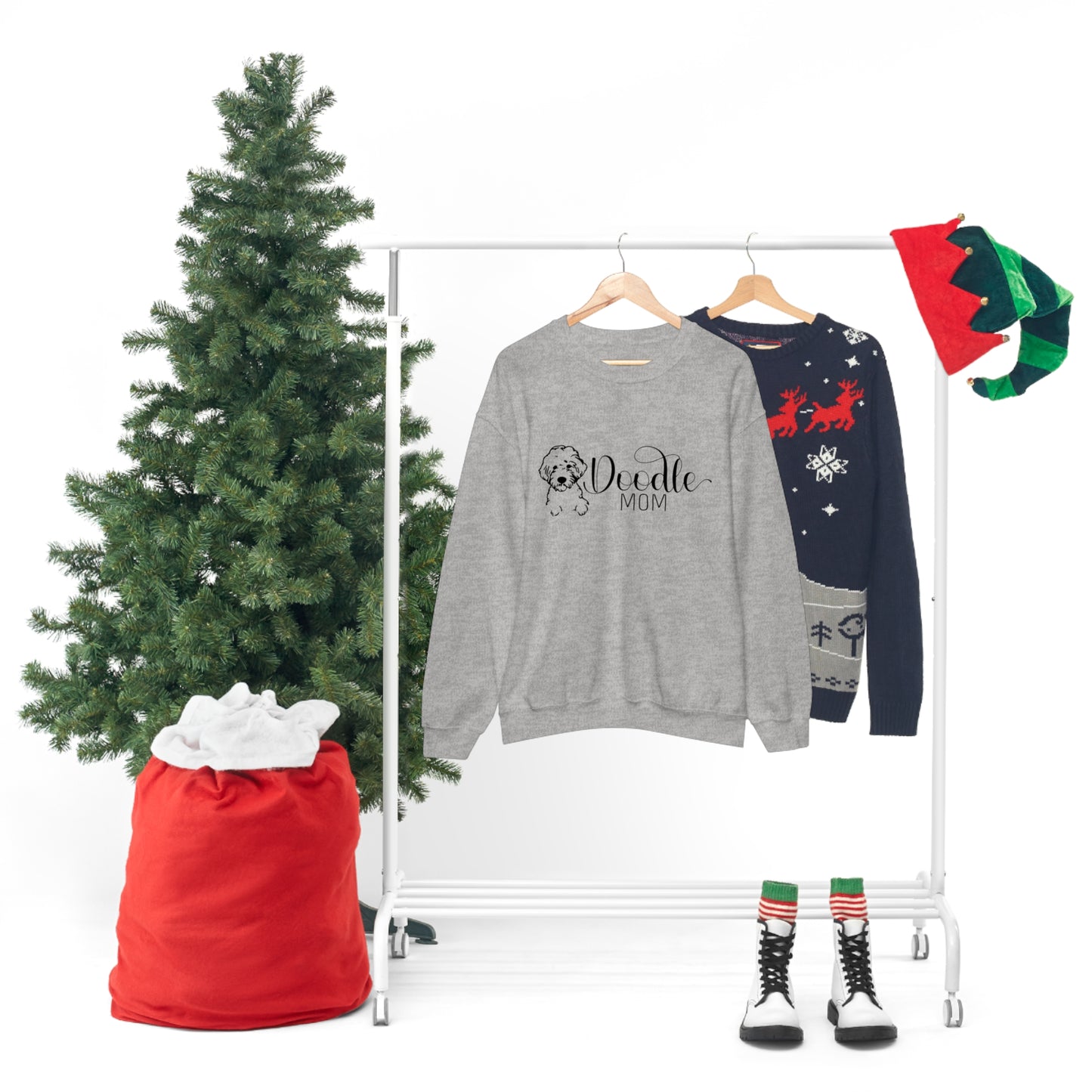Doodle Mom Unisex Heavy Blend™ Crewneck Sweatshirt