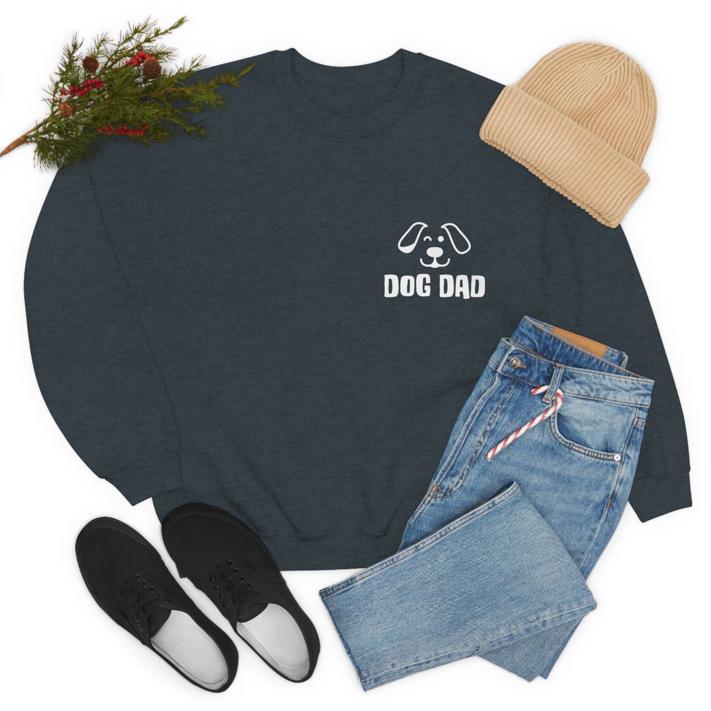 Dog Dad Unisex Heavy Blend™ Crewneck Sweatshirt