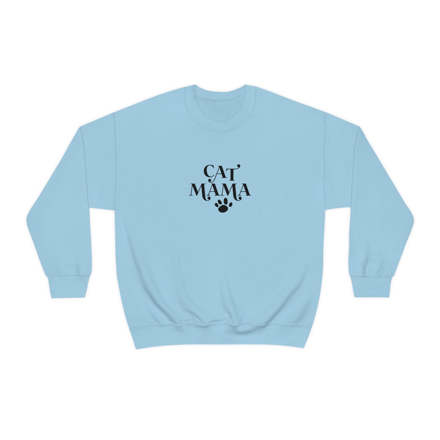 Cat Mama Unisex Heavy Blend™ Crewneck Sweatshirt