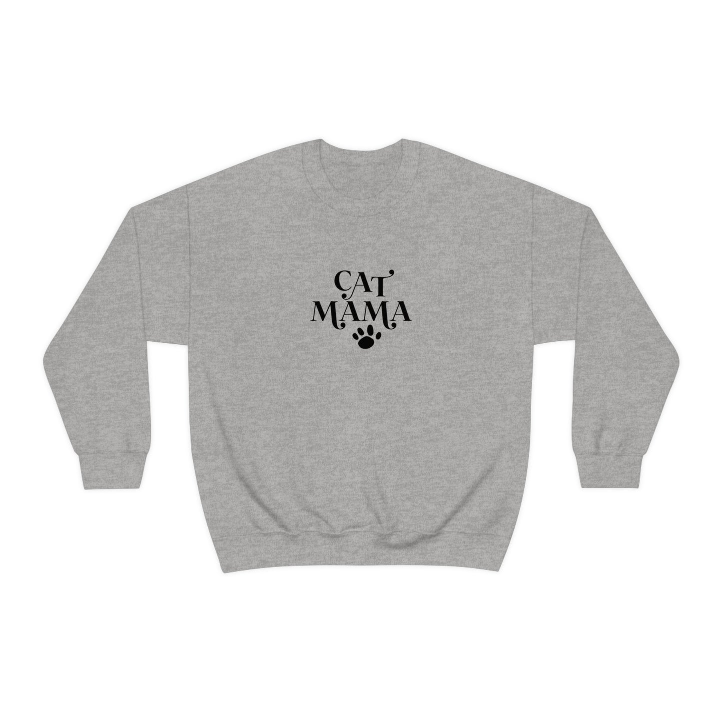 Cat Mama Unisex Heavy Blend™ Crewneck Sweatshirt