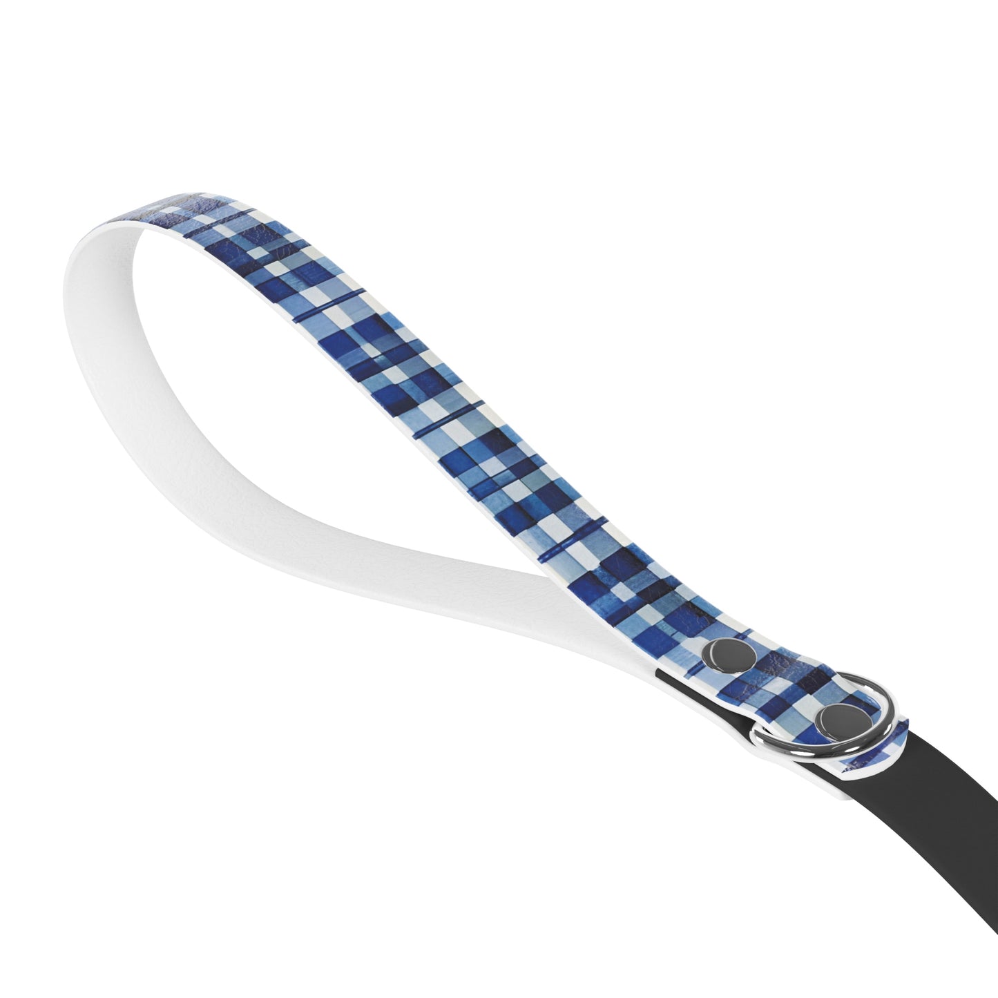 Blue Plaid Leash