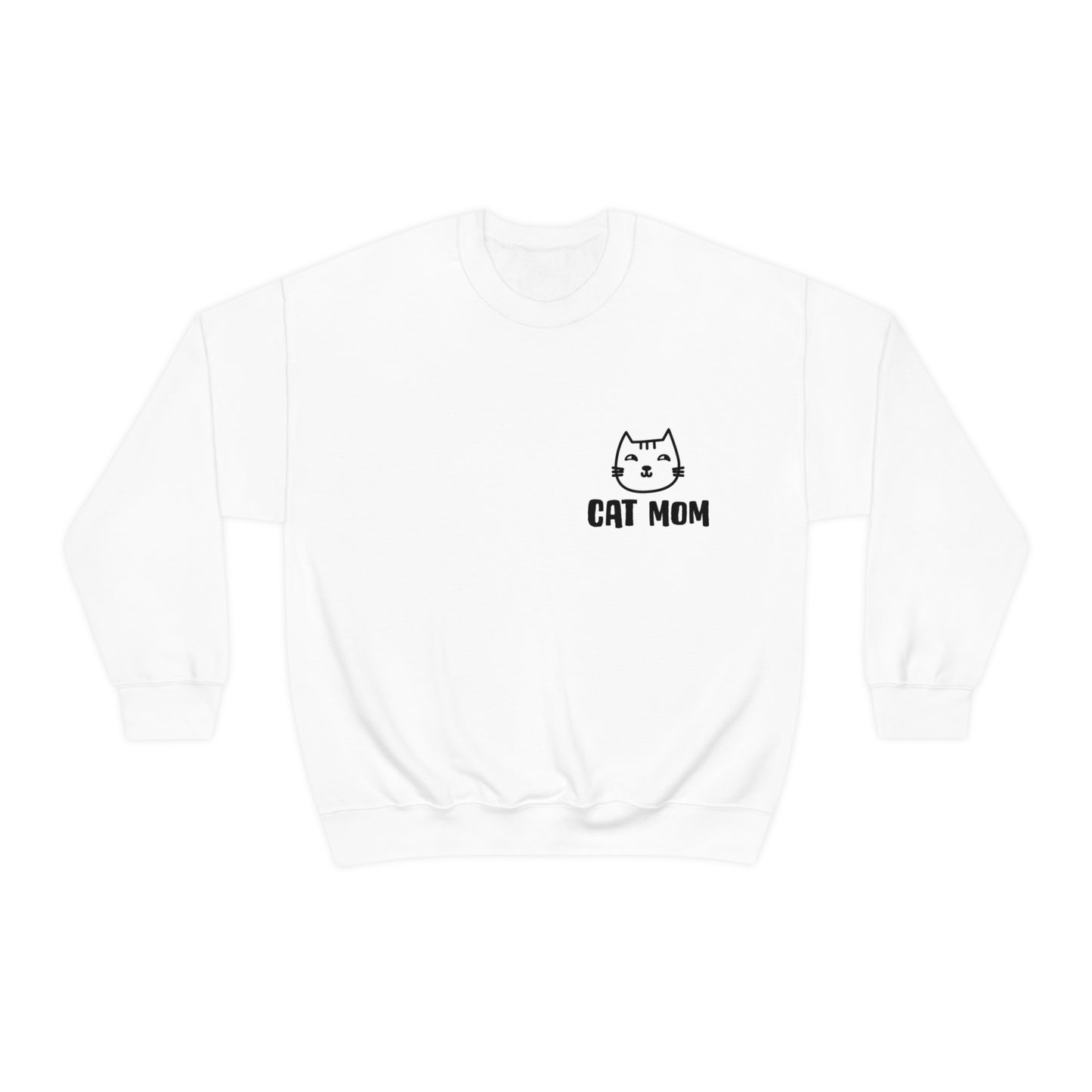 Cat Mom Unisex Heavy Blend™ Crewneck Sweatshirt
