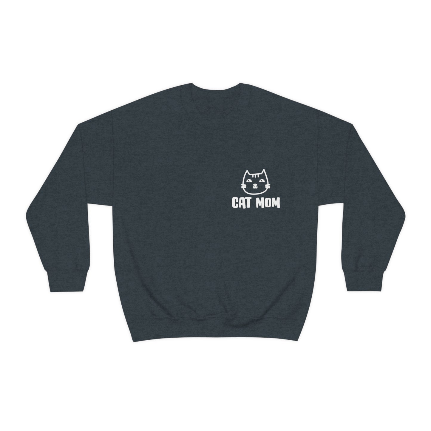 Cat Mom Unisex Heavy Blend™ Crewneck Sweatshirt