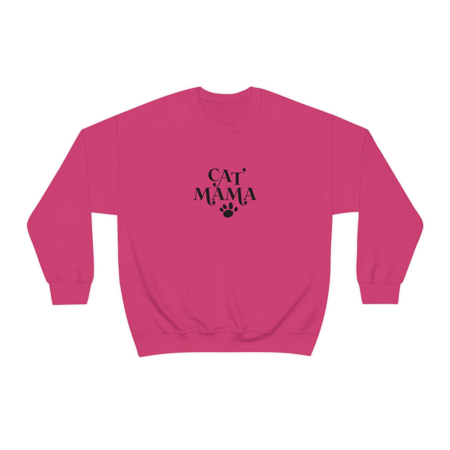 Cat Mama Unisex Heavy Blend™ Crewneck Sweatshirt