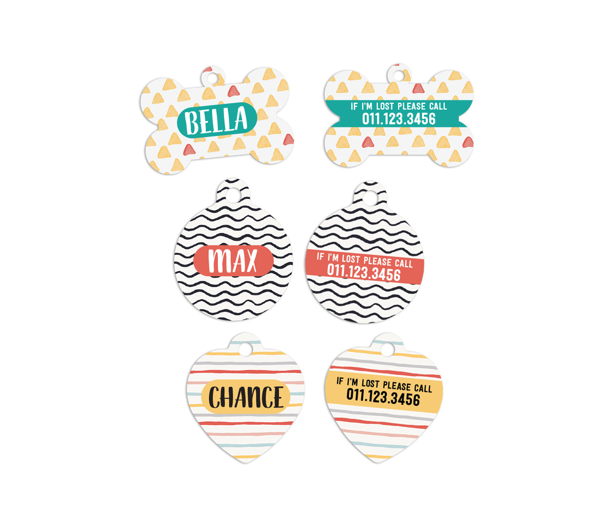 Doodles Pet ID Tags