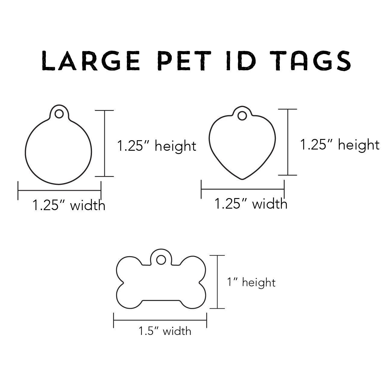 Red and Black Plaid Pet ID Tags