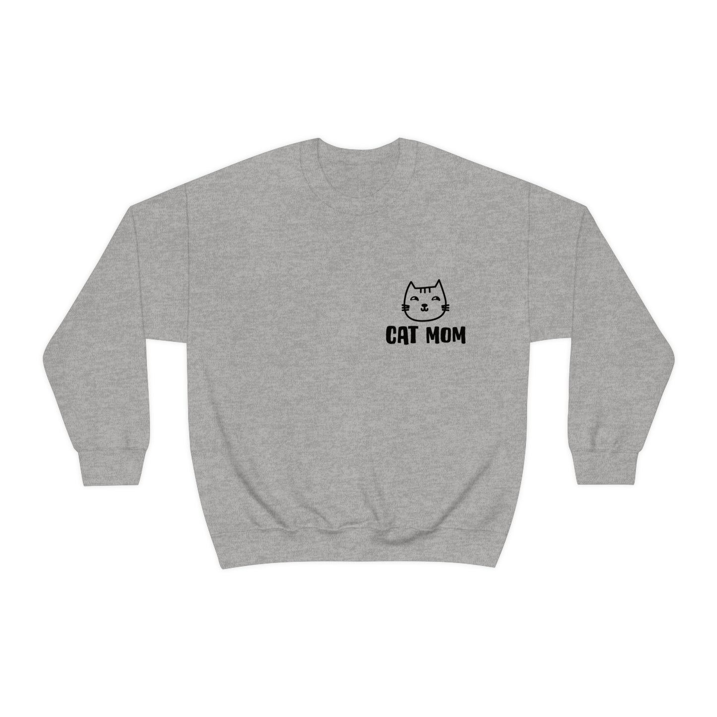 Cat Mom Unisex Heavy Blend™ Crewneck Sweatshirt
