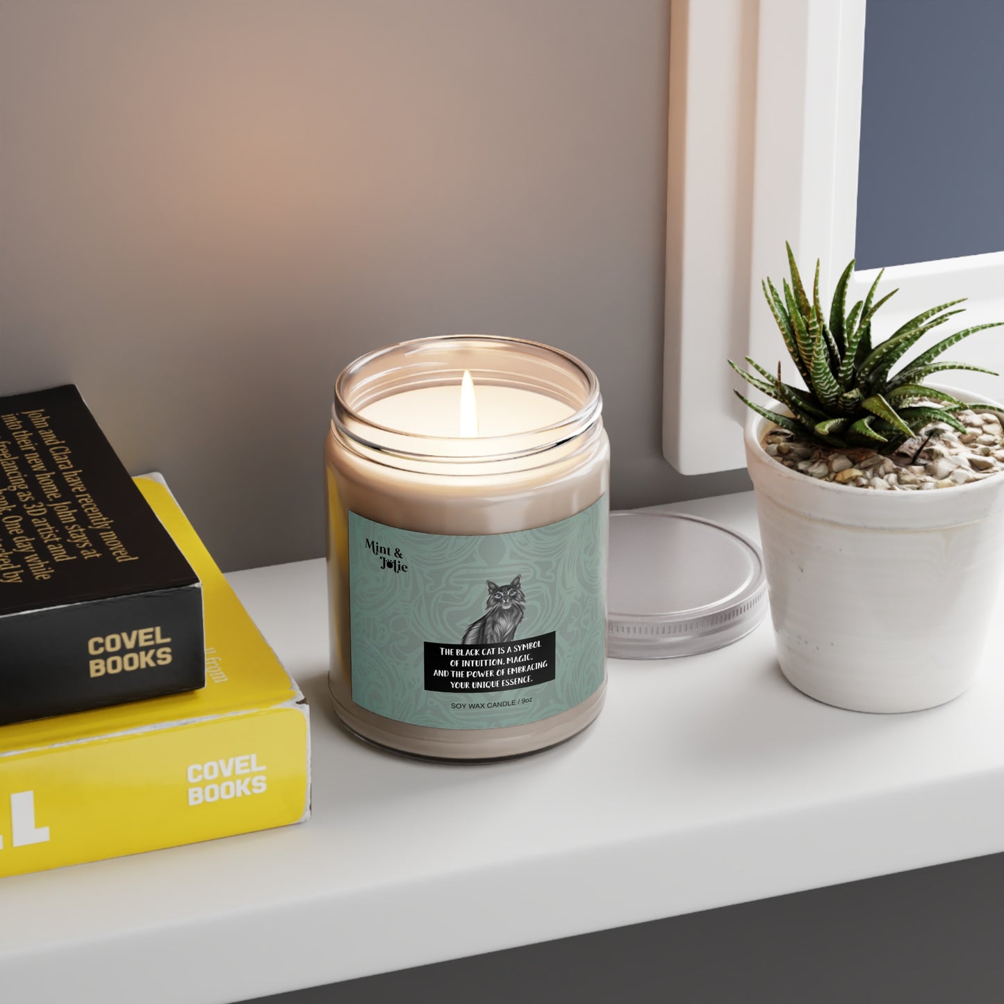 Black Cat Magic Scented Candles, 9oz