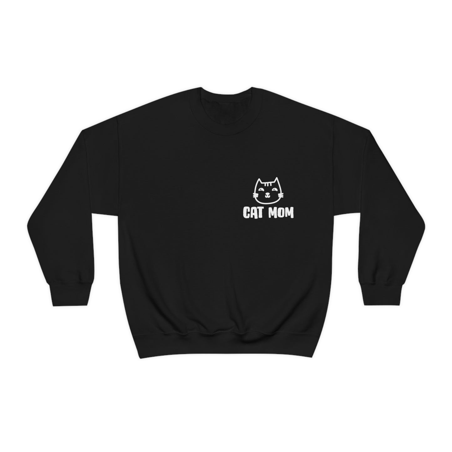 Cat Mom Unisex Heavy Blend™ Crewneck Sweatshirt