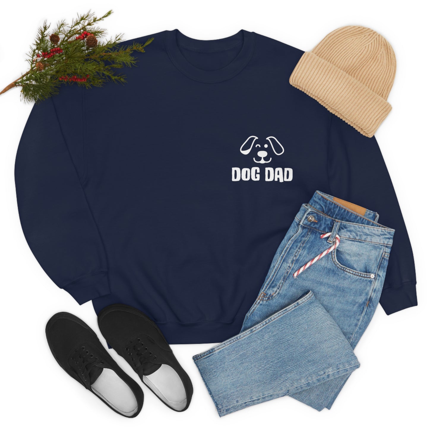 Dog Dad Unisex Heavy Blend™ Crewneck Sweatshirt