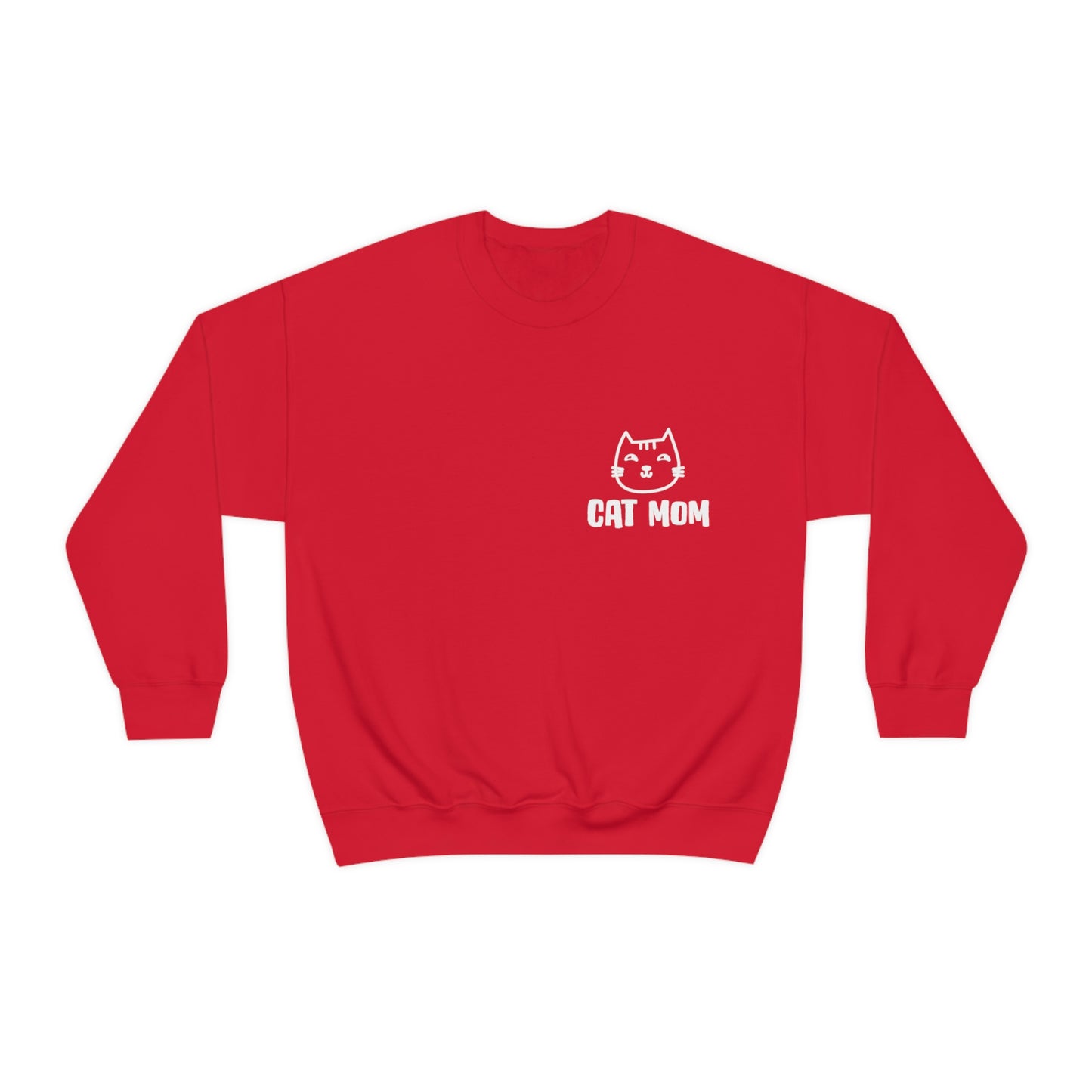 Cat Mom Unisex Heavy Blend™ Crewneck Sweatshirt