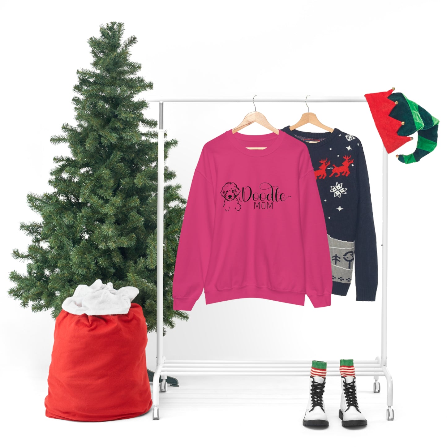 Doodle Mom Unisex Heavy Blend™ Crewneck Sweatshirt