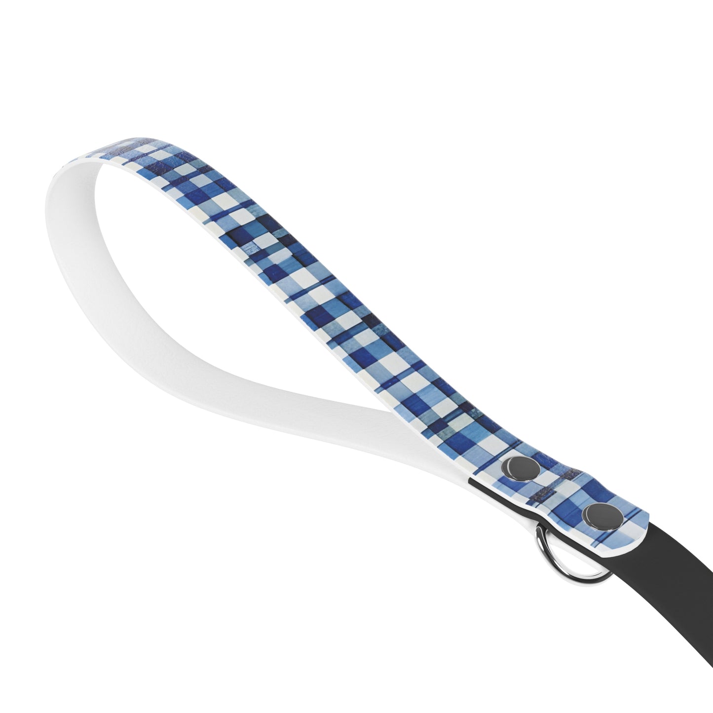 Blue Plaid Leash