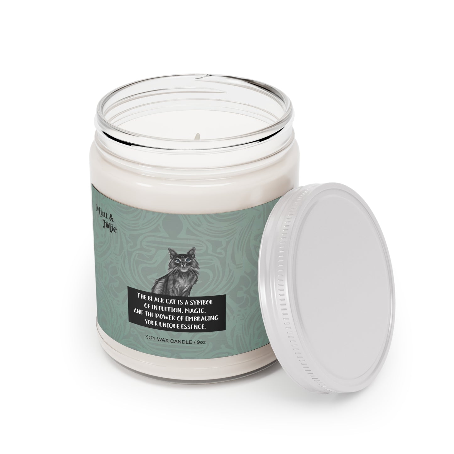 Black Cat Magic Scented Candles, 9oz