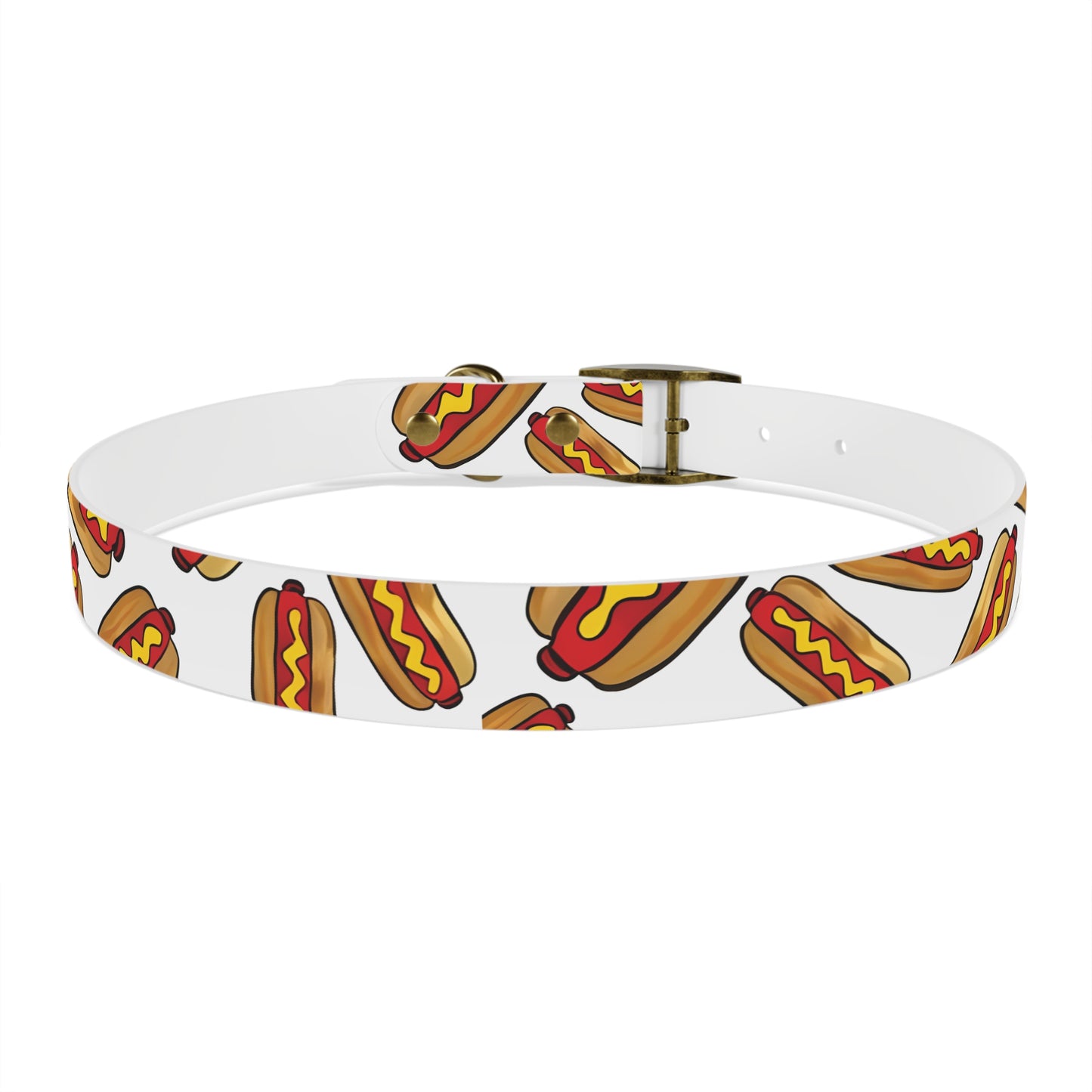 Durable Hot Dogs Collar Stylish and Sturdy Pet Accessories