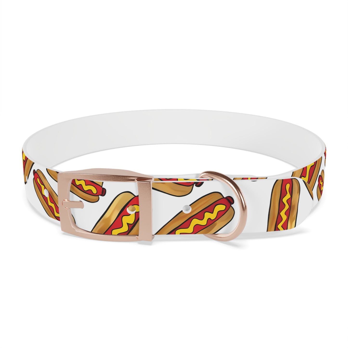 Durable Hot Dogs Collar Stylish and Sturdy Pet Accessories