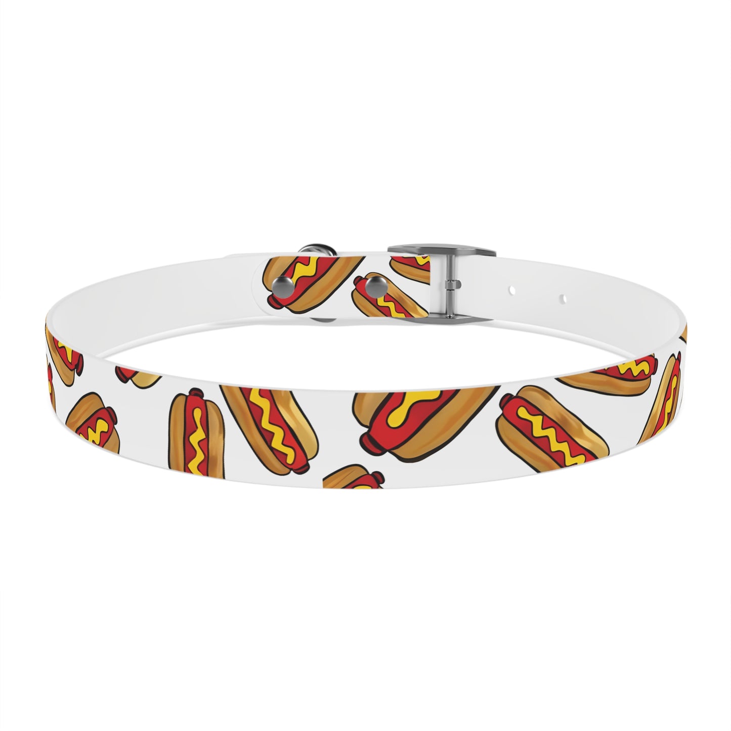 Durable Hot Dogs Collar Stylish and Sturdy Pet Accessories