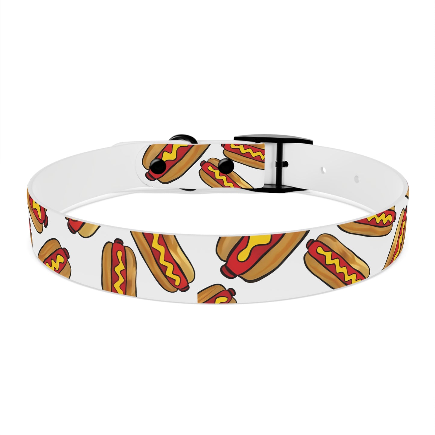 Durable Hot Dogs Collar Stylish and Sturdy Pet Accessories