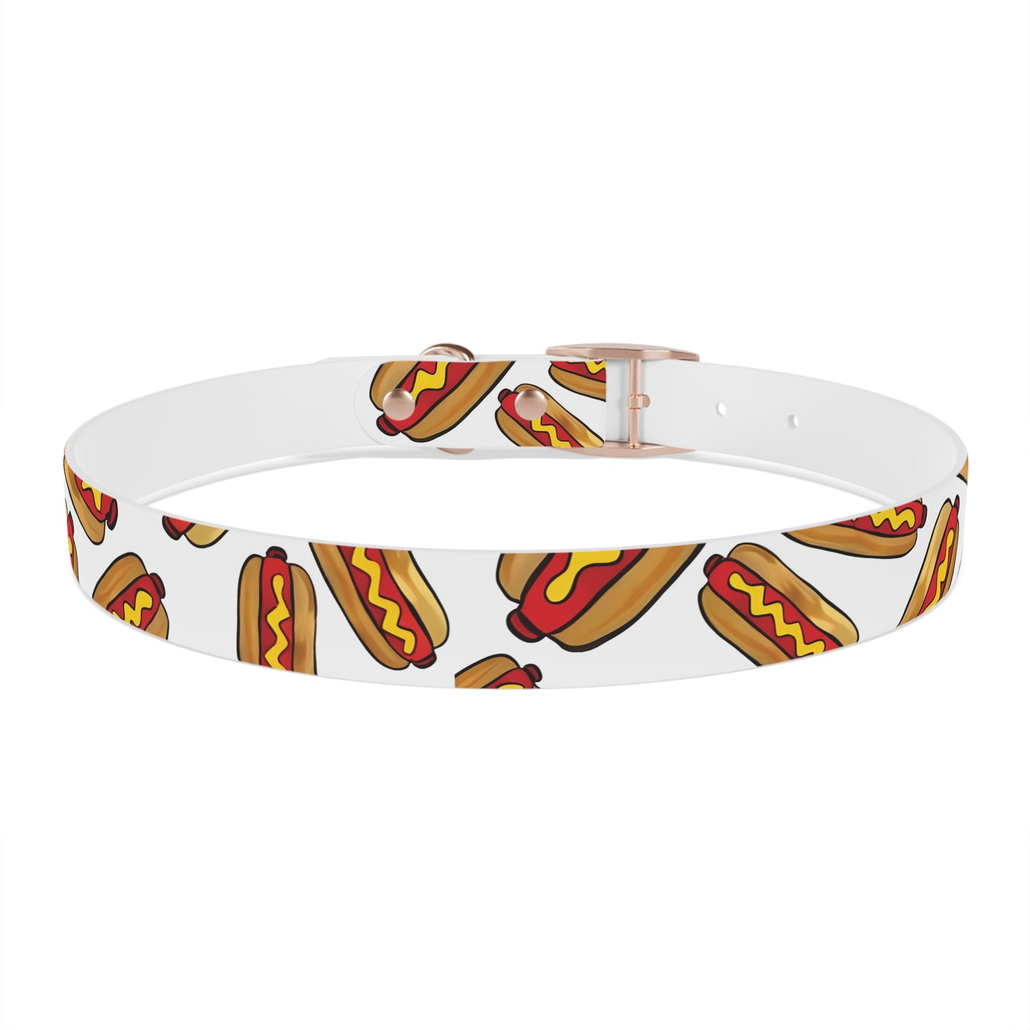 Durable Hot Dogs Collar Stylish and Sturdy Pet Accessories