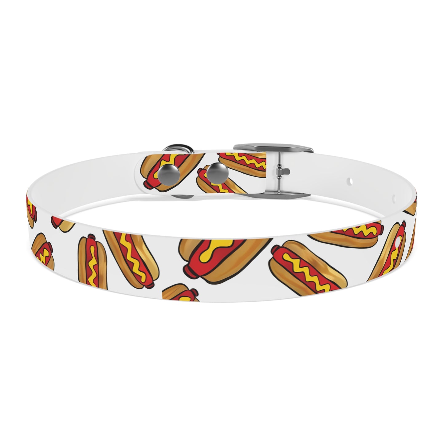 Durable Hot Dogs Collar Stylish and Sturdy Pet Accessories