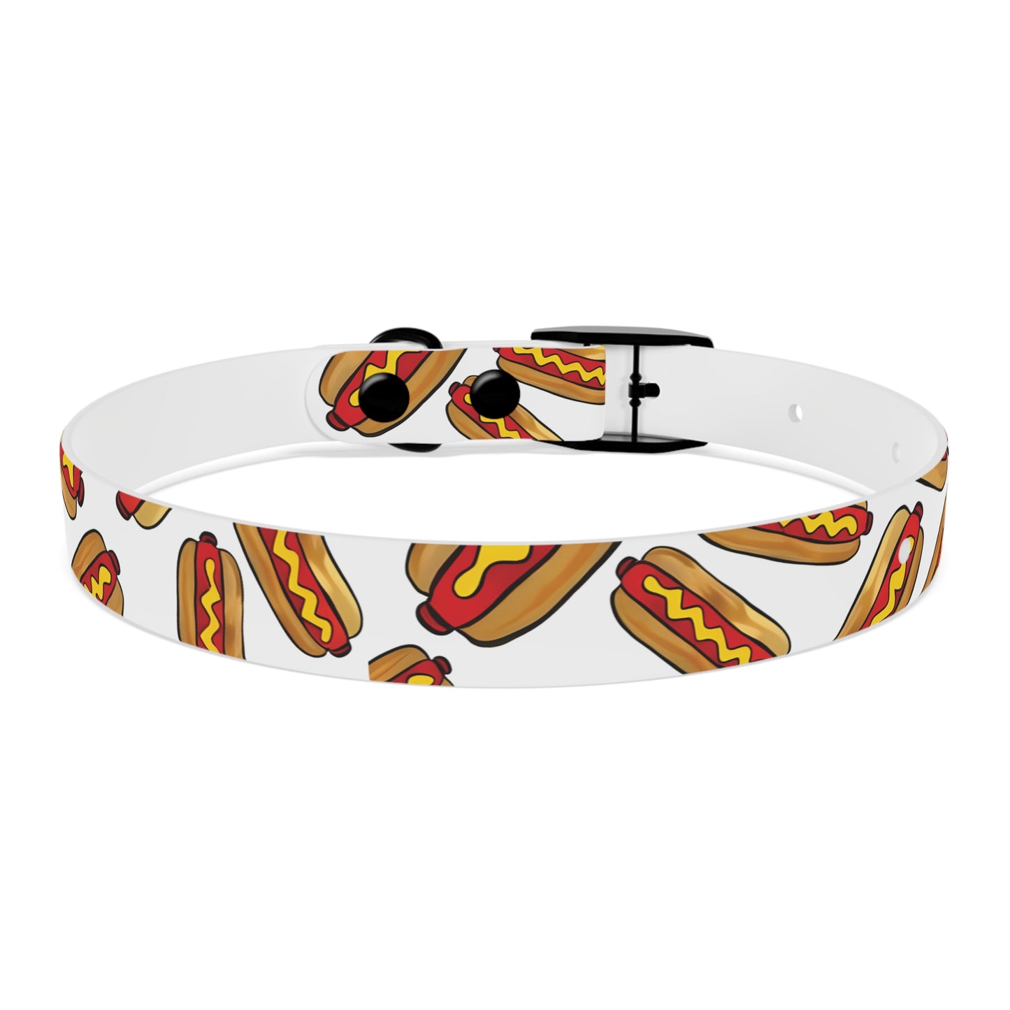 Durable Hot Dogs Collar Stylish and Sturdy Pet Accessories