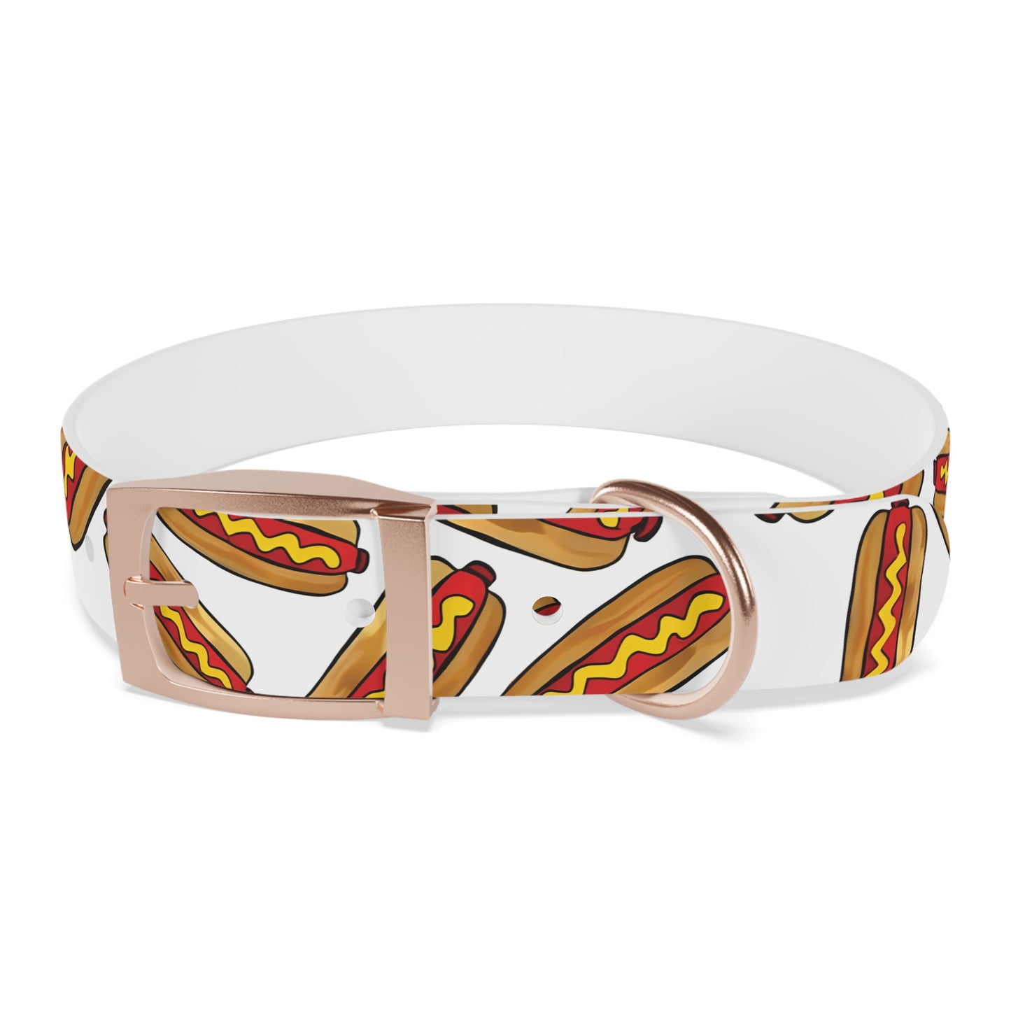 Durable Hot Dogs Collar Stylish and Sturdy Pet Accessories