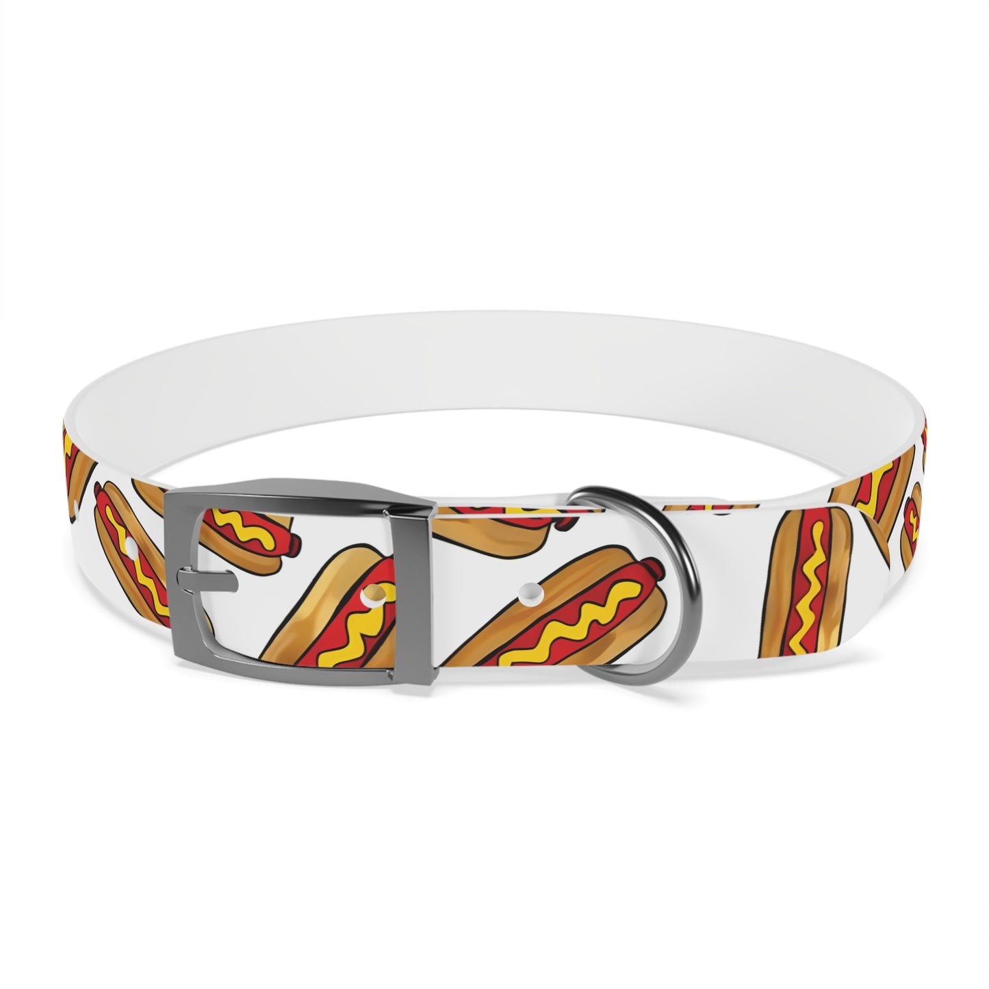 Durable Hot Dogs Collar Stylish and Sturdy Pet Accessories