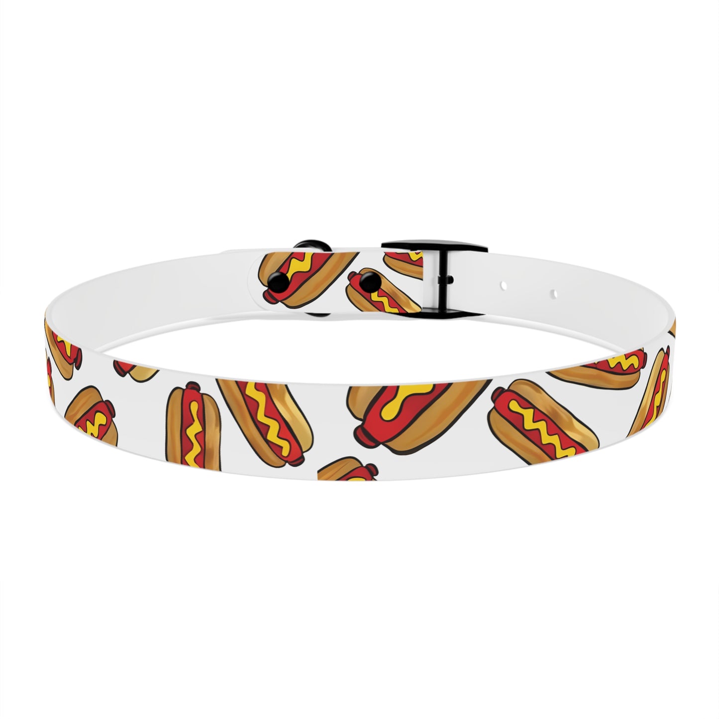 Durable Hot Dogs Collar Stylish and Sturdy Pet Accessories