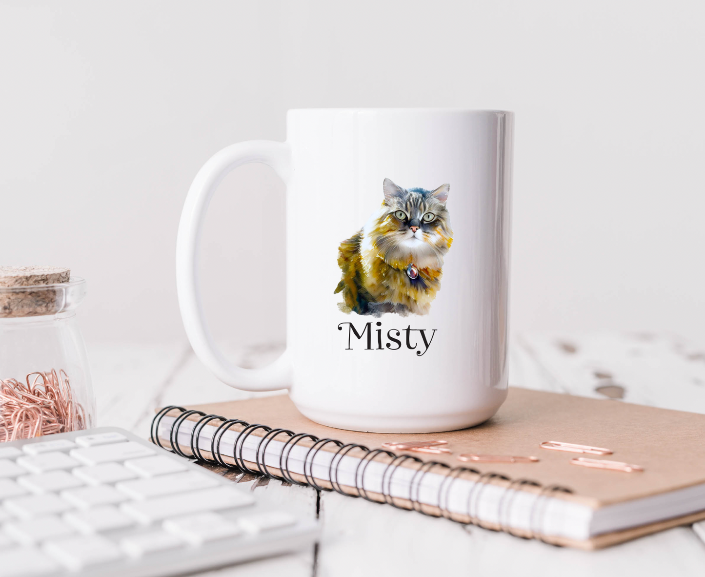 Personalized Pet Mug Custom with your pet's picture on a mug