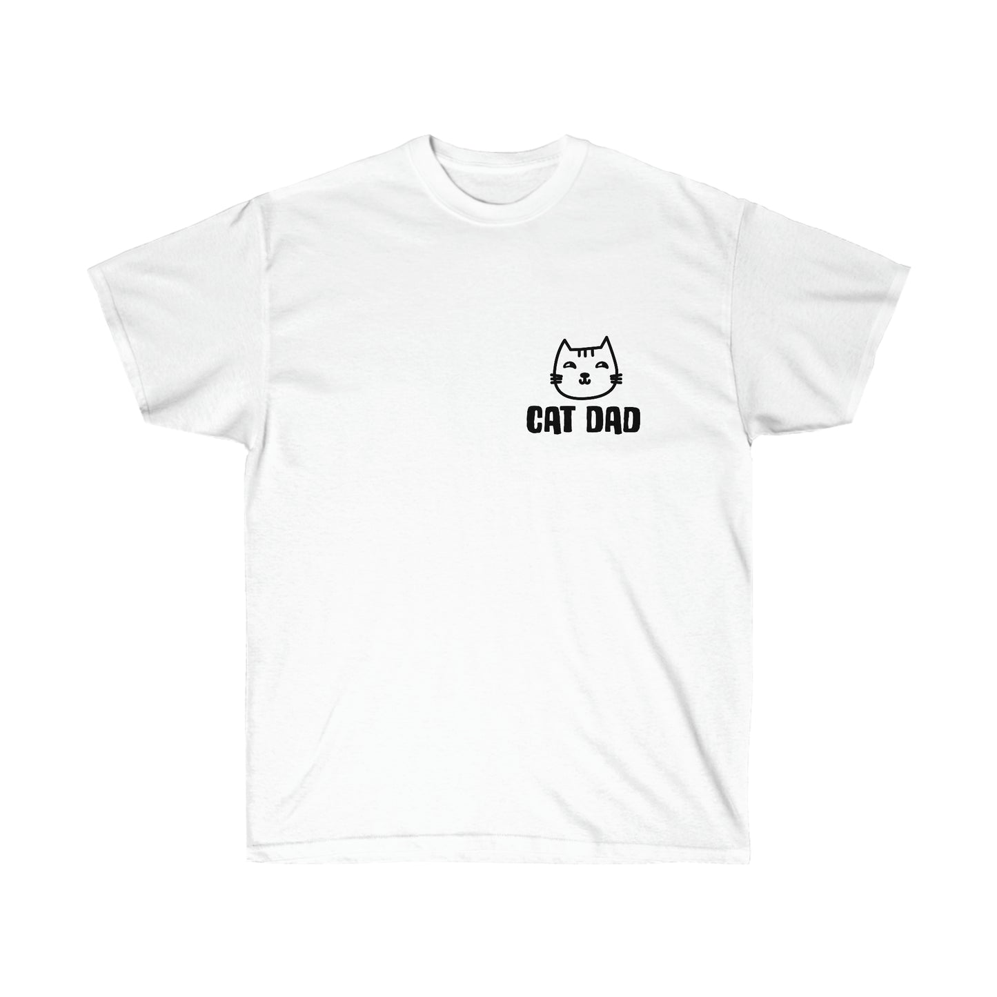 Cat Dad T-Shirt - Proud and Playful Tee for Cat Enthusiasts - Gift for Cat Dads