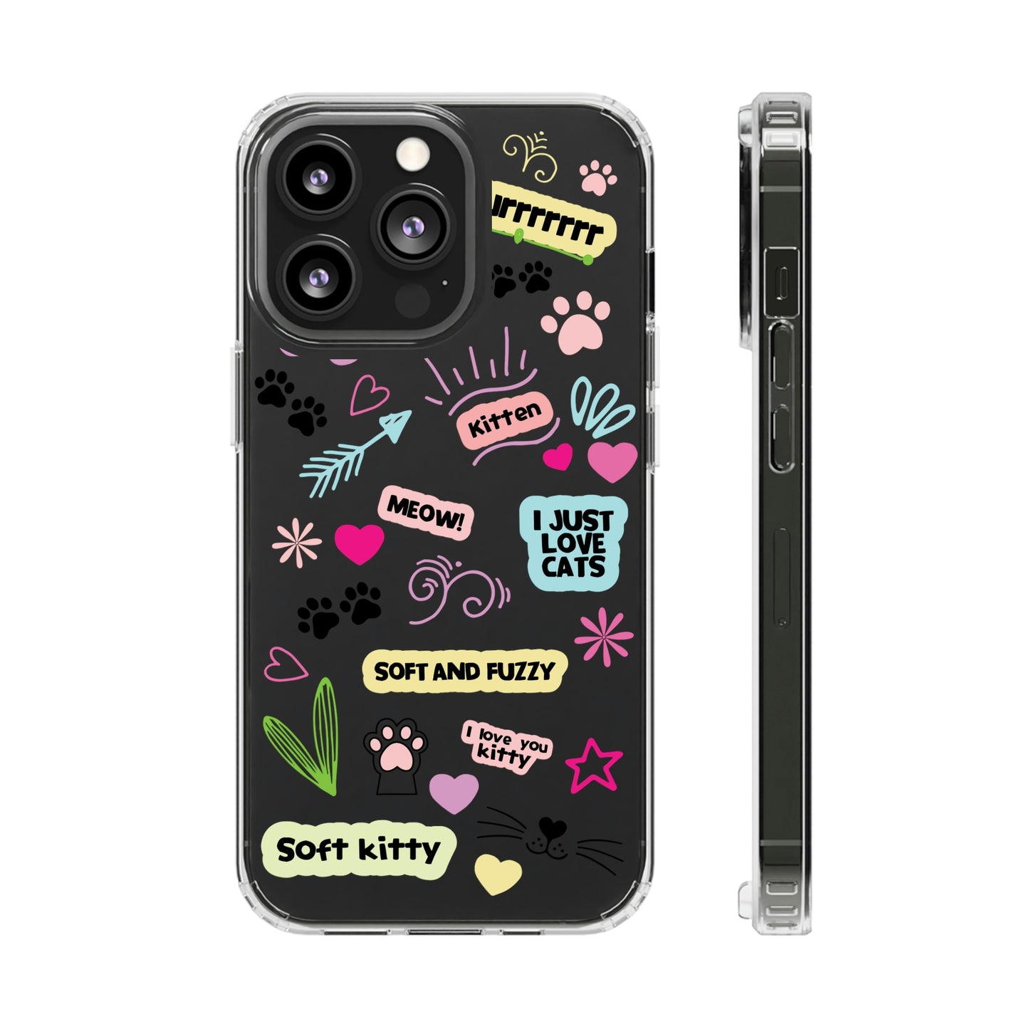 Cat iPhone Clear Cases