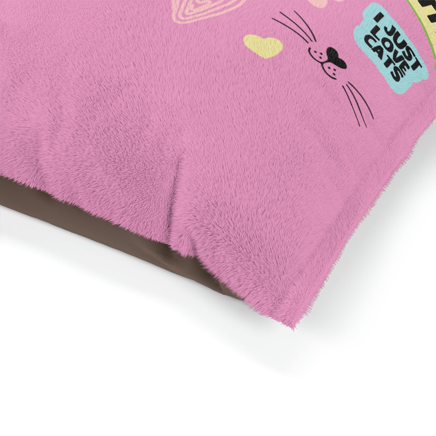 Pink Cat Bed Soft Cat Pillow