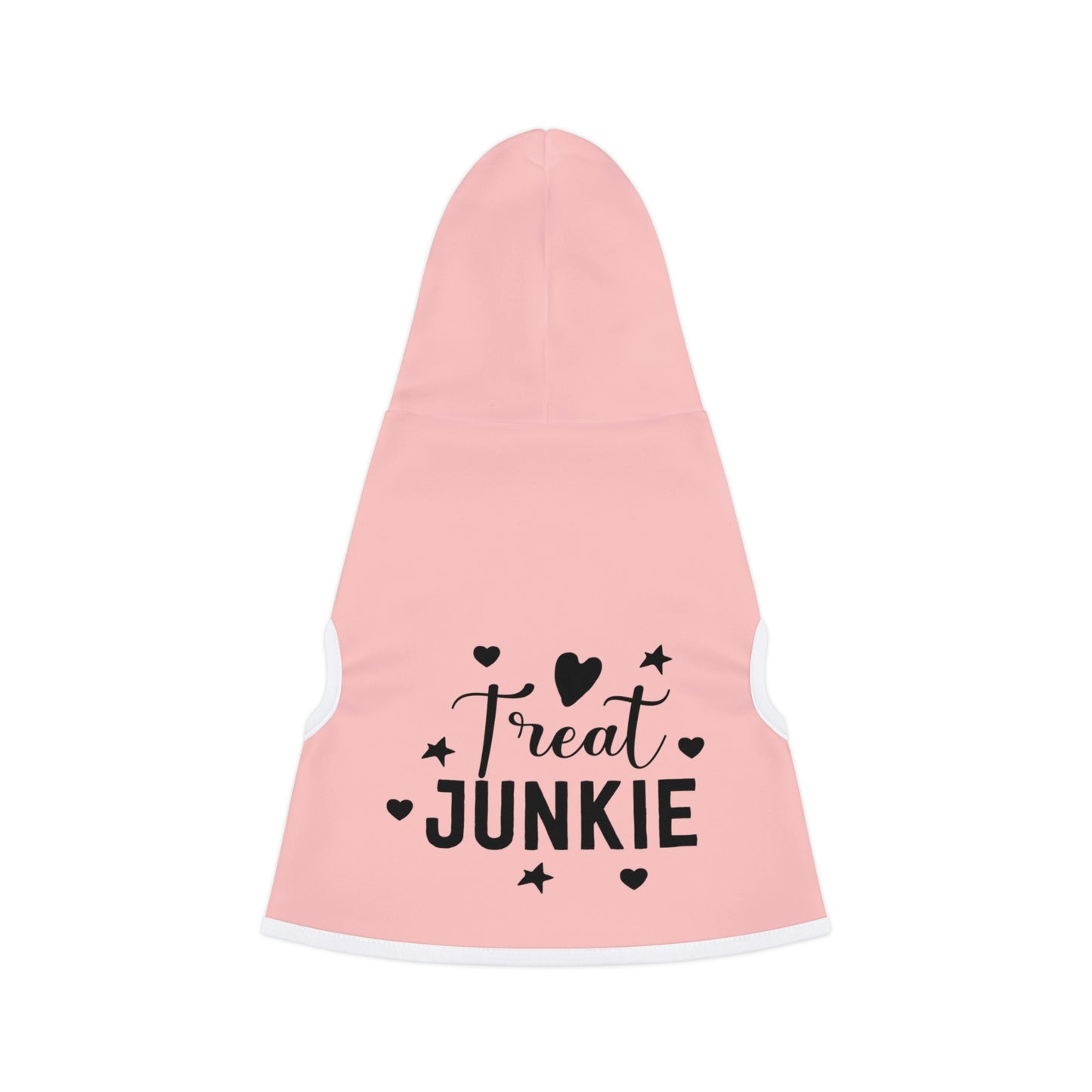 Treat Junkie Pink Pet Hoodie