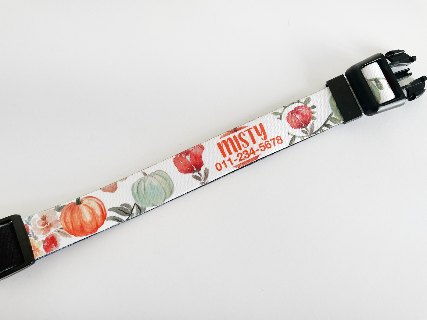 Autumn Fall Adjustable Dog Collar