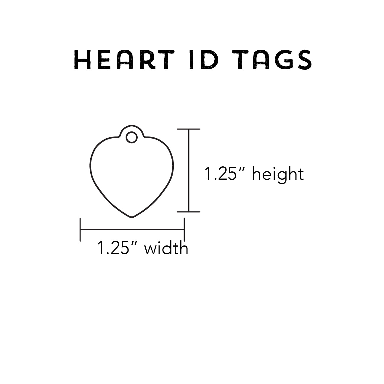 Heart Rustic Antlers Heart Shape Pet ID Tags - MintandJolie