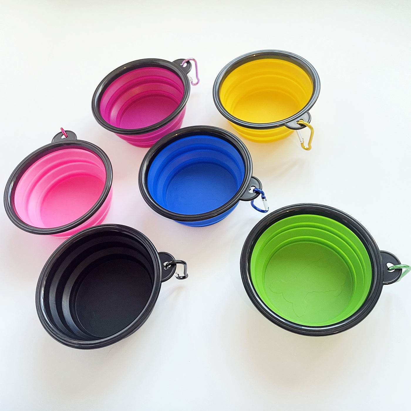 Collapsible Silicone Travel Pet Food Bowl