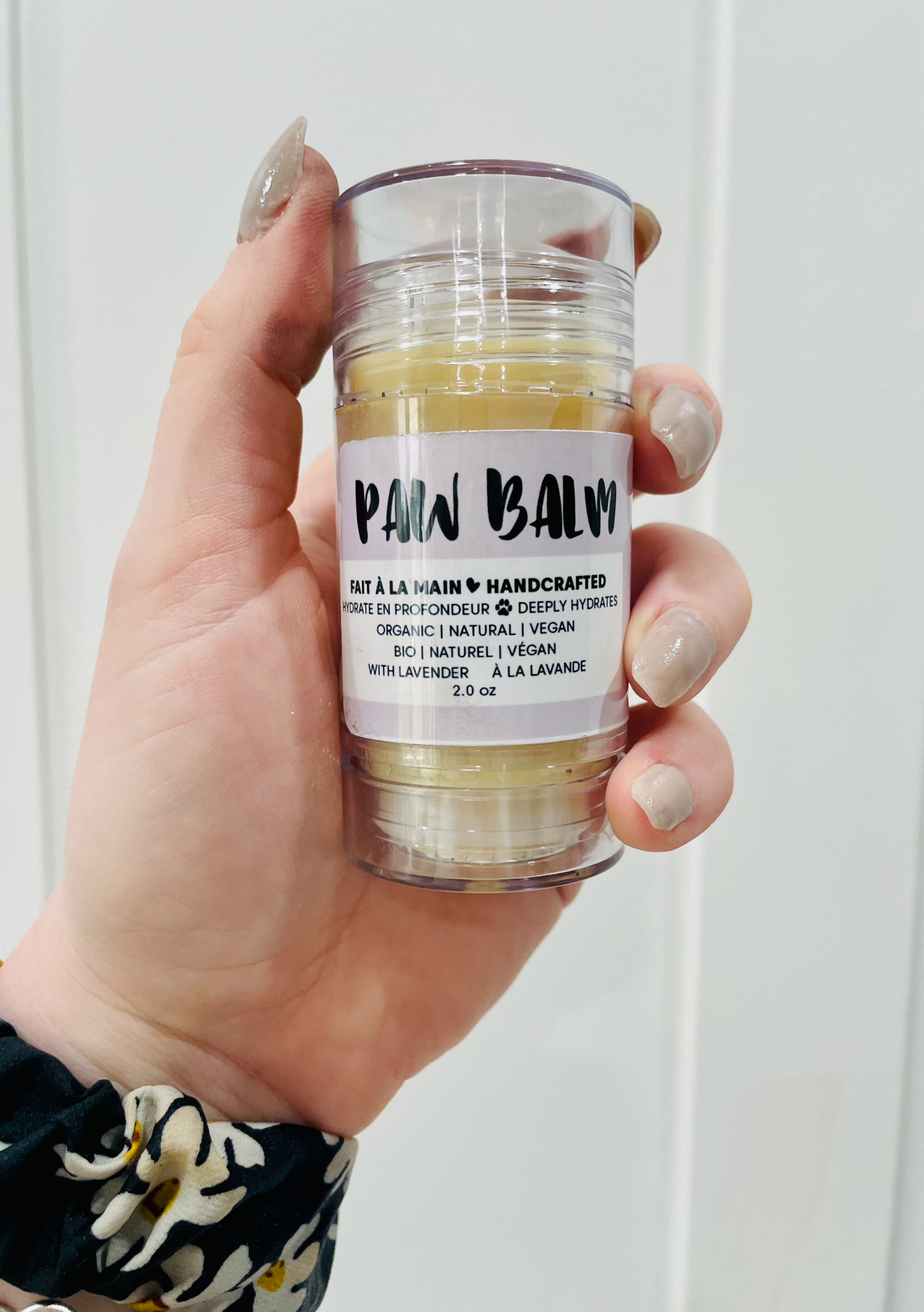 Natural Organic Vegan Paw and Nose Balm Pet Grooming Dog Paw Cream Handmade