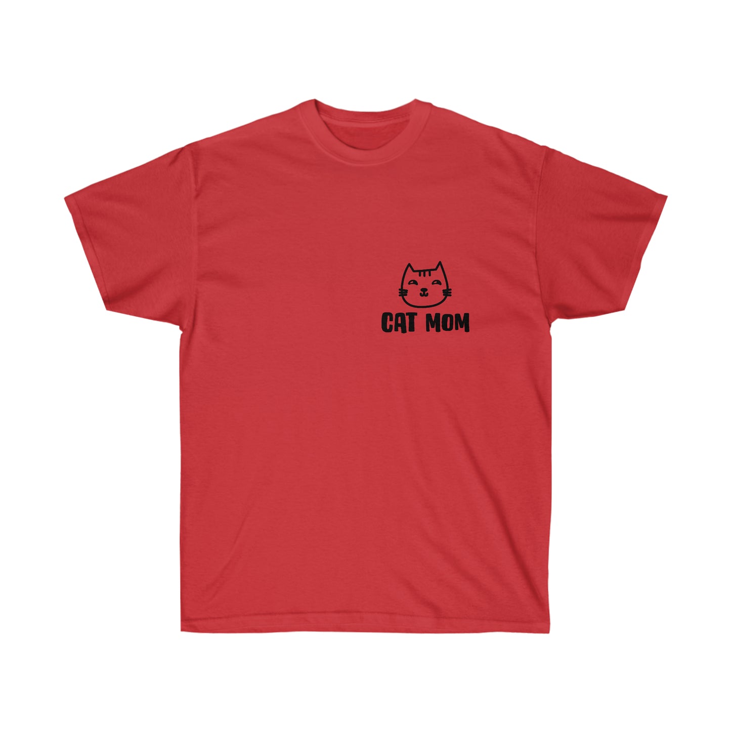 Cat Mom T-Shirt - Cute and Stylish Tee for Cat Lovers - Gift for Cat Moms